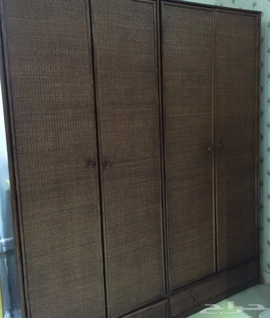 دولاب ملابس خشب اصلي بامبو (image 1)