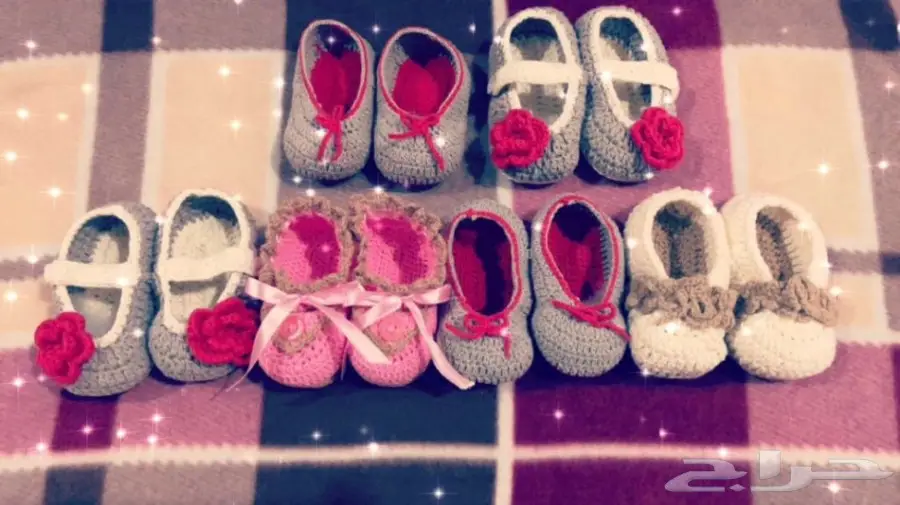 احذية مواليد خياطة يدوية (image 4)