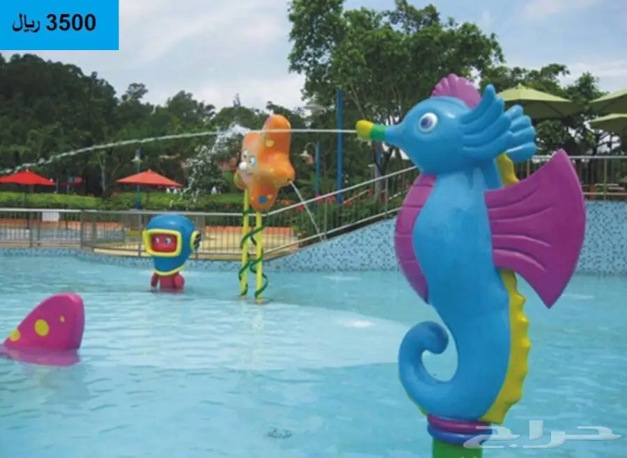 العاب حدايق خارجية ومراجيح والعاب مائية فايبر (image 4)