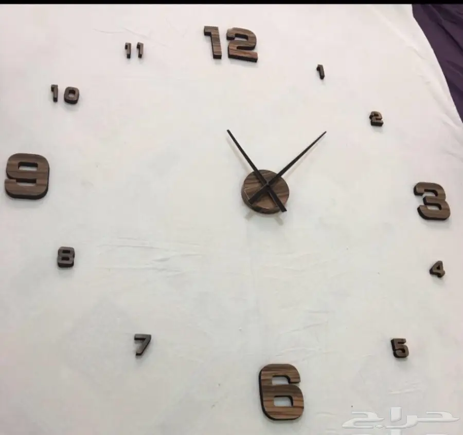 ساعات حائط3Dثلاثية الابعادالسعر100ريال (image 3)