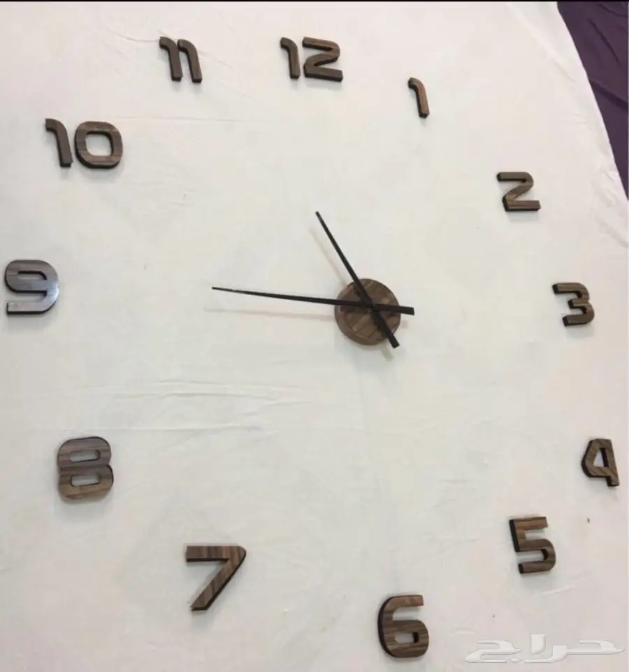 ساعات حائط3Dثلاثية الابعادالسعر100ريال (image 8)