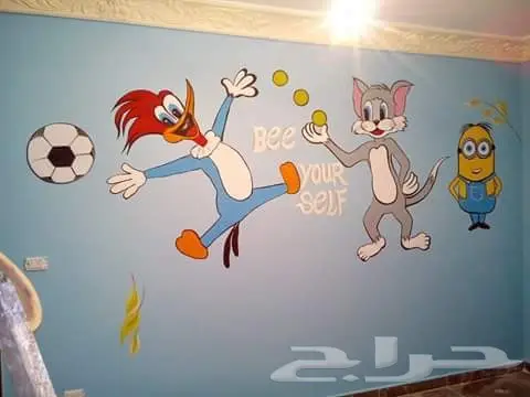 ورق جدران. رسام محترف جدااا (image 2)