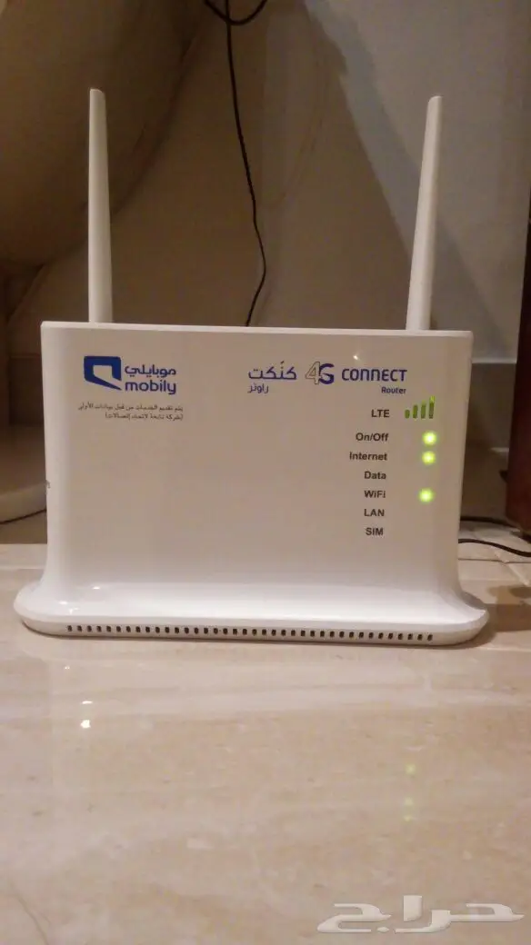 راوتر 4G موبايلي نظيف للبيع