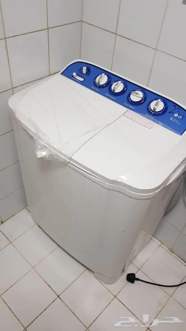 غسالة و تليفزيون للبيع ل جى