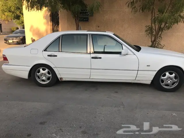 مرسيدس 98 ابيض للبيع خليجي  (image 3)