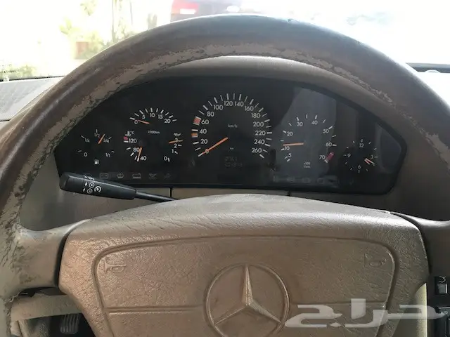 مرسيدس 98 ابيض للبيع خليجي  (image 8)
