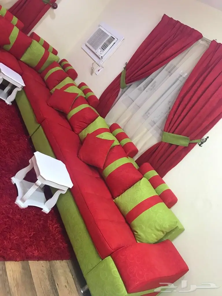 للبيع كنب شبه جديد  (image 3)