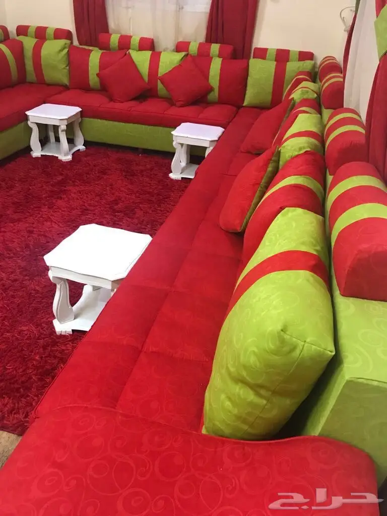 للبيع كنب شبه جديد  (image 4)