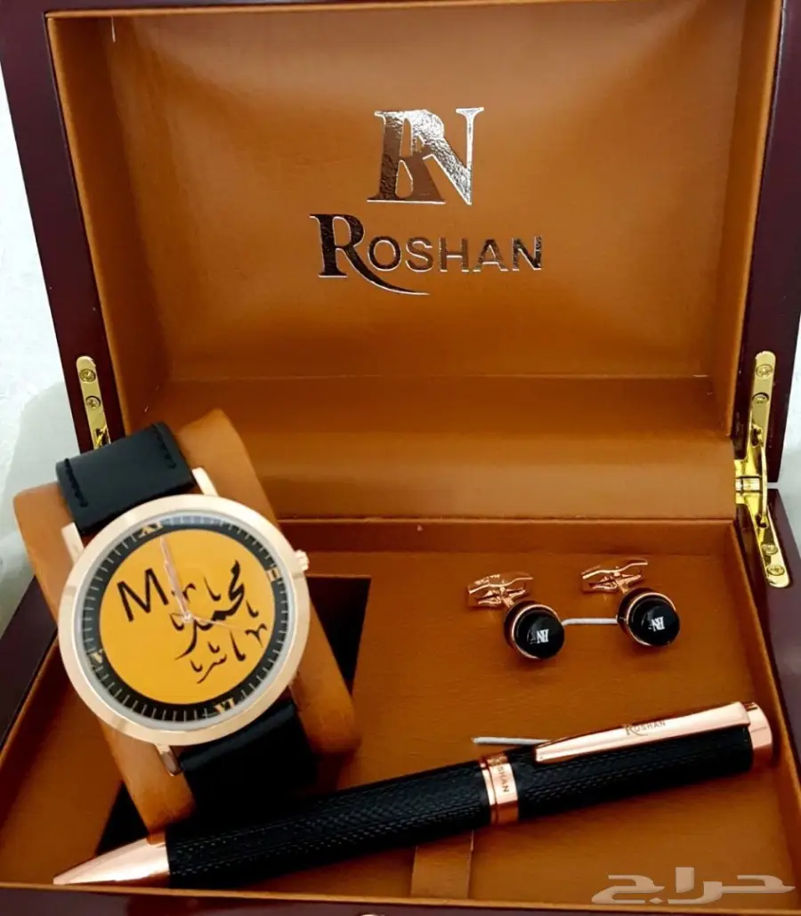 ساعات رجالية وسبحه  ارماني ب115 ريال  (image 8)