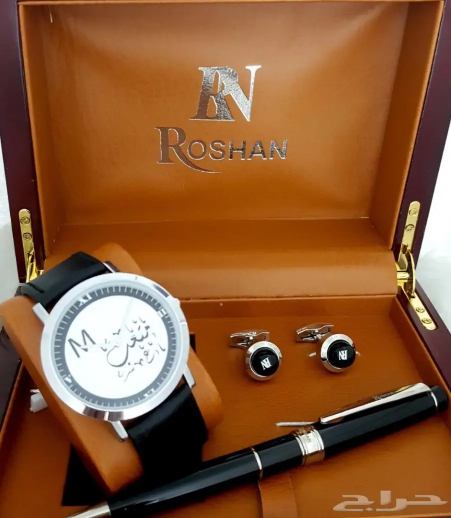 ساعات رجالية وسبحه  ارماني ب115 ريال  (image 4)