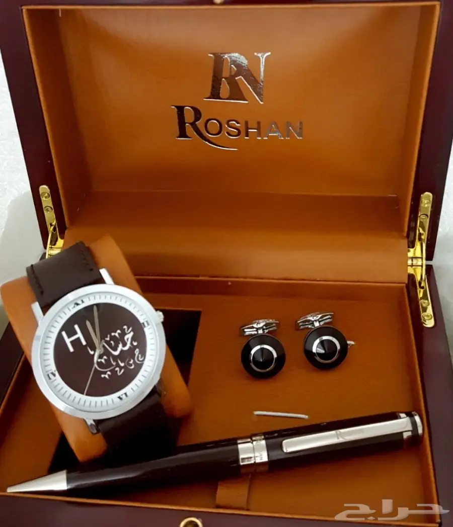 ساعات رجالية وسبحه  ارماني ب115 ريال  (image 7)