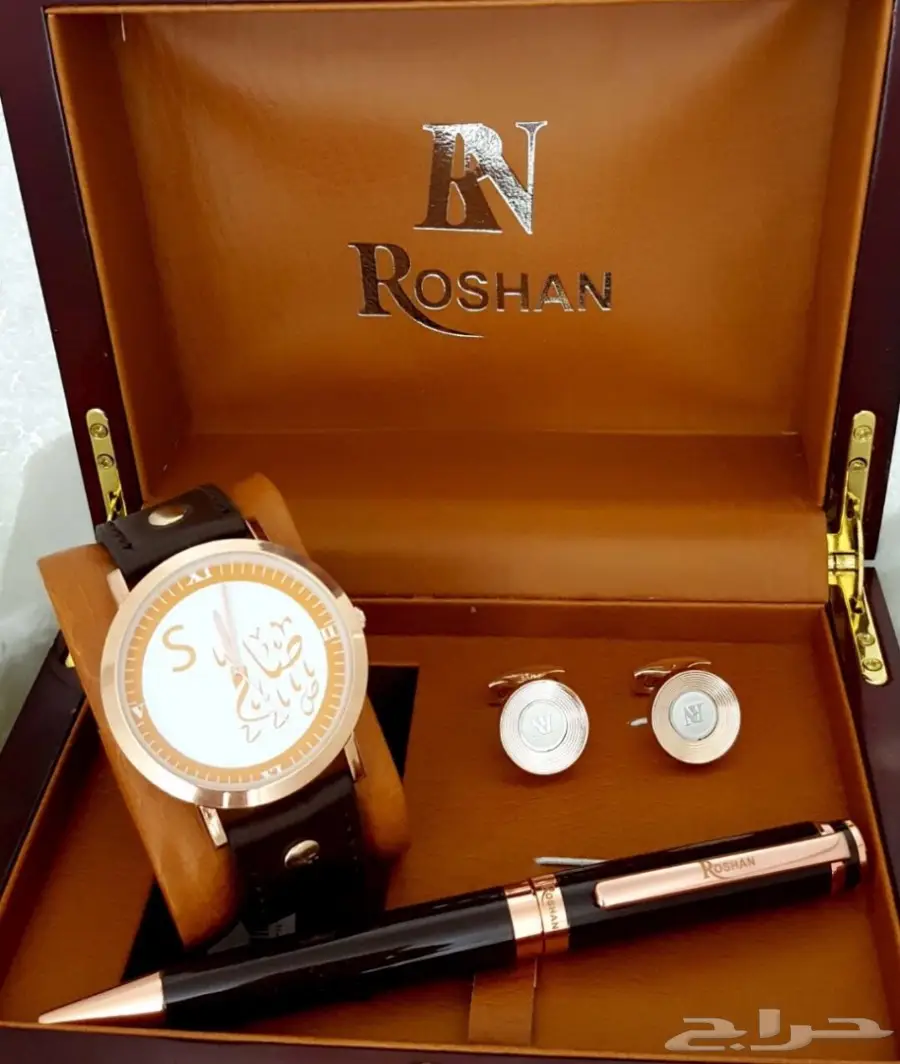 ساعات رجالية وسبحه  ارماني ب115 ريال  (image 6)