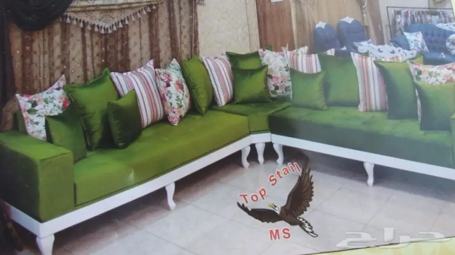  تفصيل كنب ومجالس عربيه تنجيد كنب وتفصيل جديد (image 33)