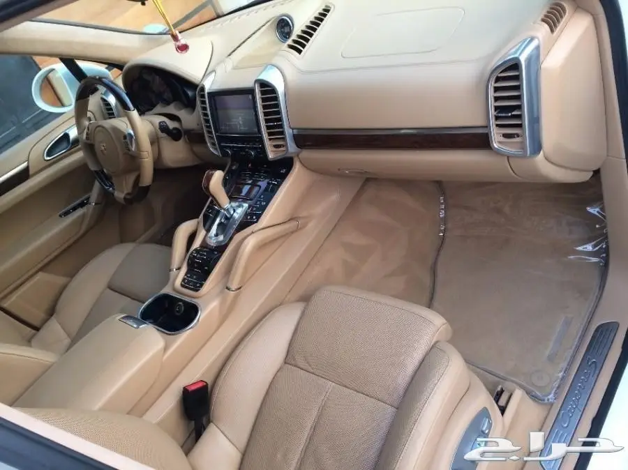 بورش كايين اس 2011 فل كااامل ابيض (image 16)