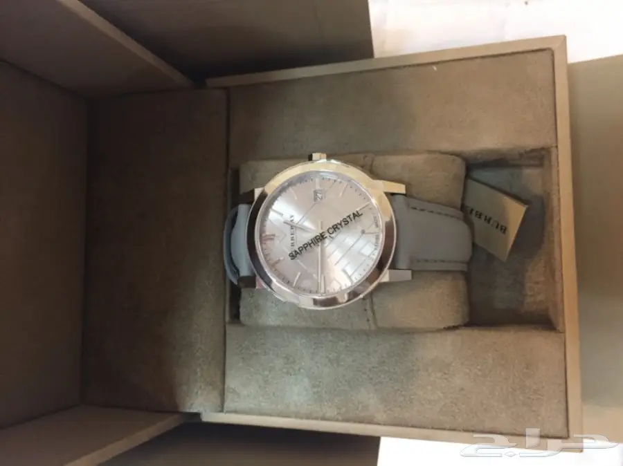 للبيع ساعة بربري اصليه جديده (image 2)