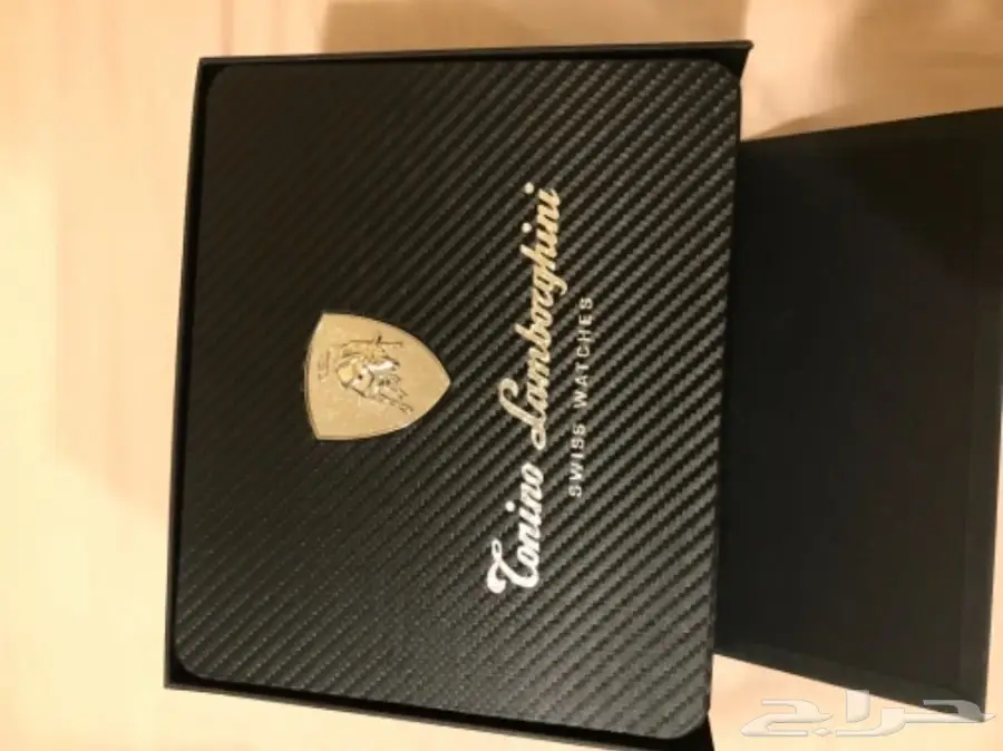 ساعة لامبرقيني جديدة ( أحمر )  (image 1)