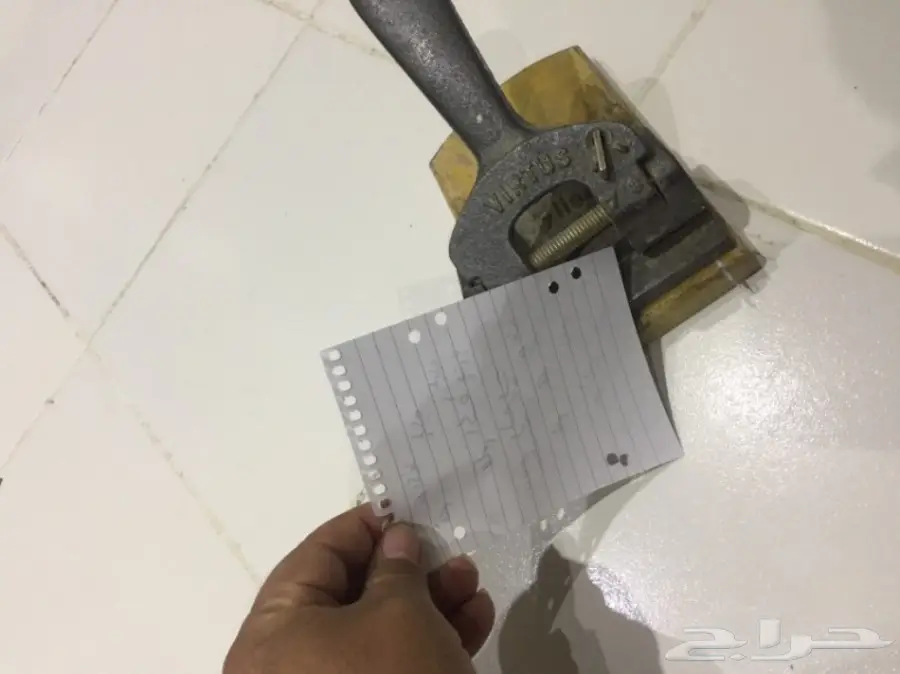 خرامة ورق قديمه  (image 2)