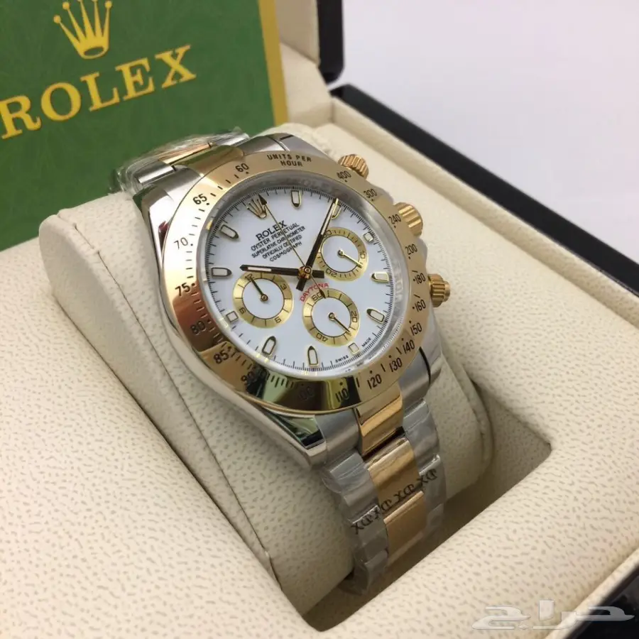 ساعة رجالي رولكس ديتونا حجم كبير ب 260 ريال 