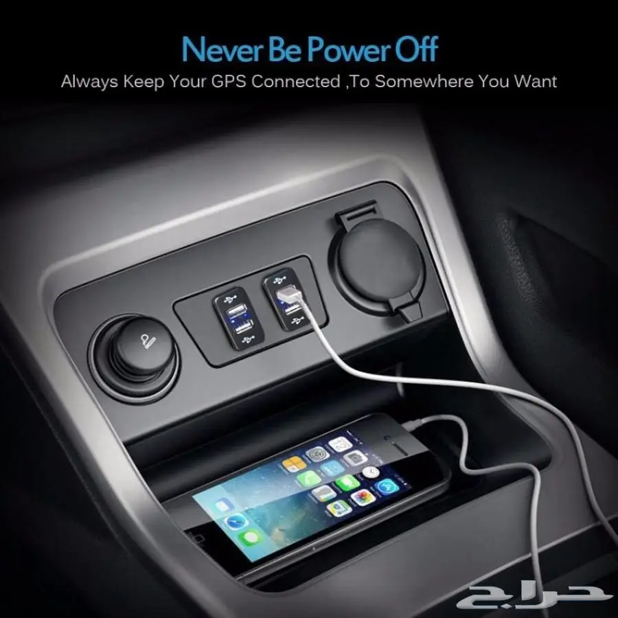 قطعة يواس بيUSB 2.1 A لجميع سيارات تويوتا (image 15)