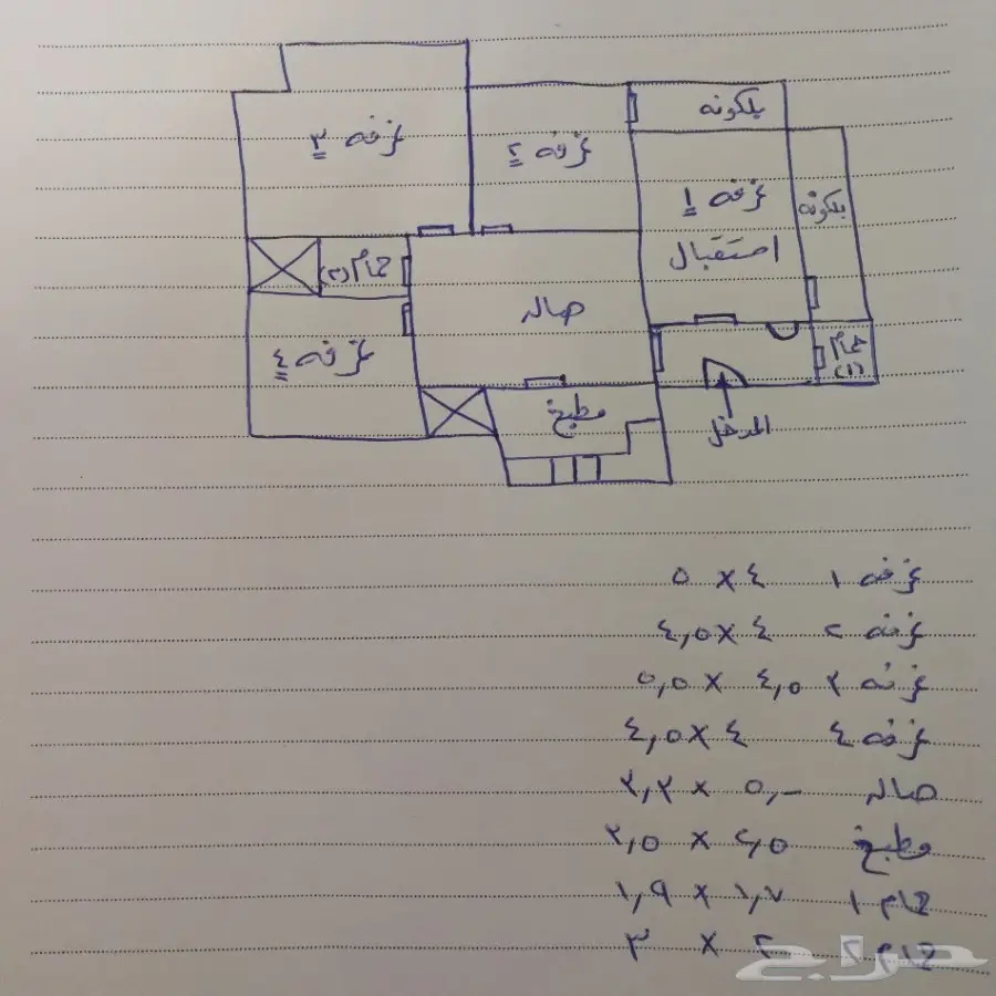 عفش كامل وأجهزة.. غرفة نوم صالون انتريه (image 1)