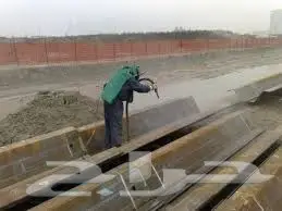 ازالة البوية القديمة والصدأ بالرش بالرمل (image 10)