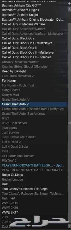 حساب ستيم ( 41 لعبة ) للبيع (image 1)