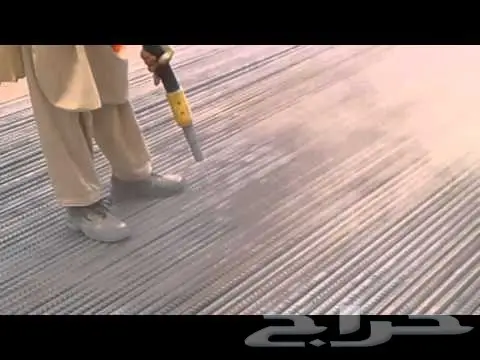 ازالة البوية القديمة والصدأ بالرش بالرمل (image 7)