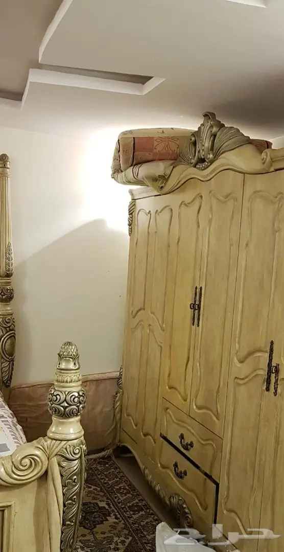عفش للبيع (غرفة نوم نظيفة ومجلس صاله نظيف)