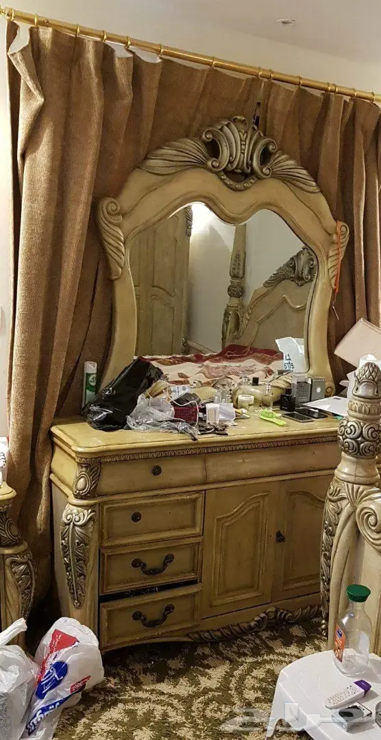 عفش للبيع (غرفة نوم نظيفة ومجلس صاله نظيف) (image 2)