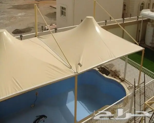 مظلات سيارات- سواتر- بيوت شعر- هناقر- قرميد  (image 51)