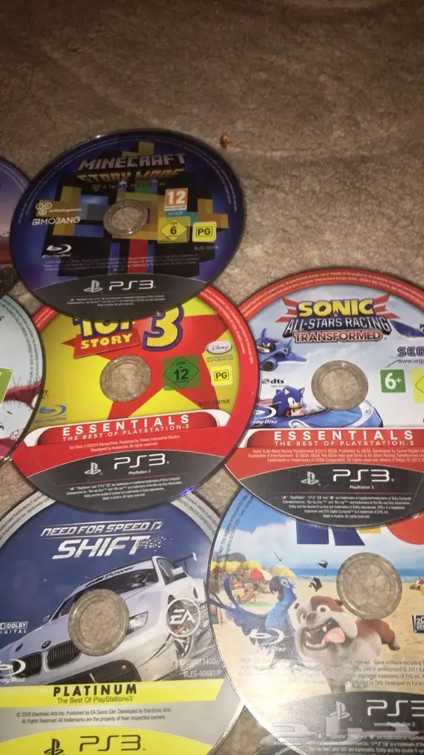 أشرطة سوني 3  19 شريط شبه جديده (image 4)