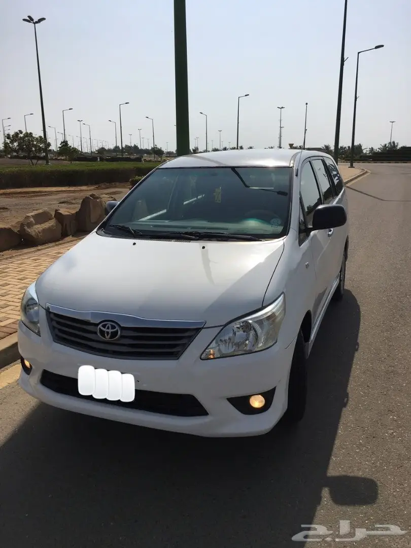 اينوفا 2013 نظيفه ومنوه للمستخدم خليجيه بطاقه (image 1)