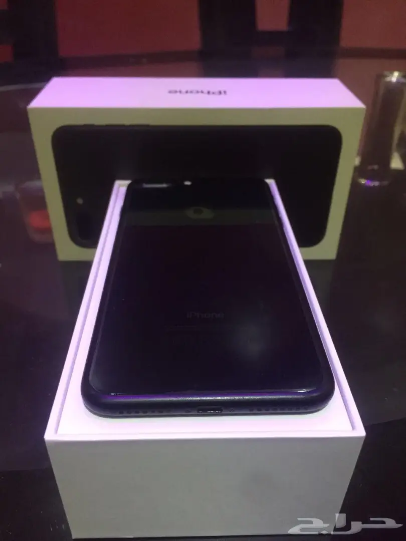 ايفون 7 بلس اسود مطفي (image 1)
