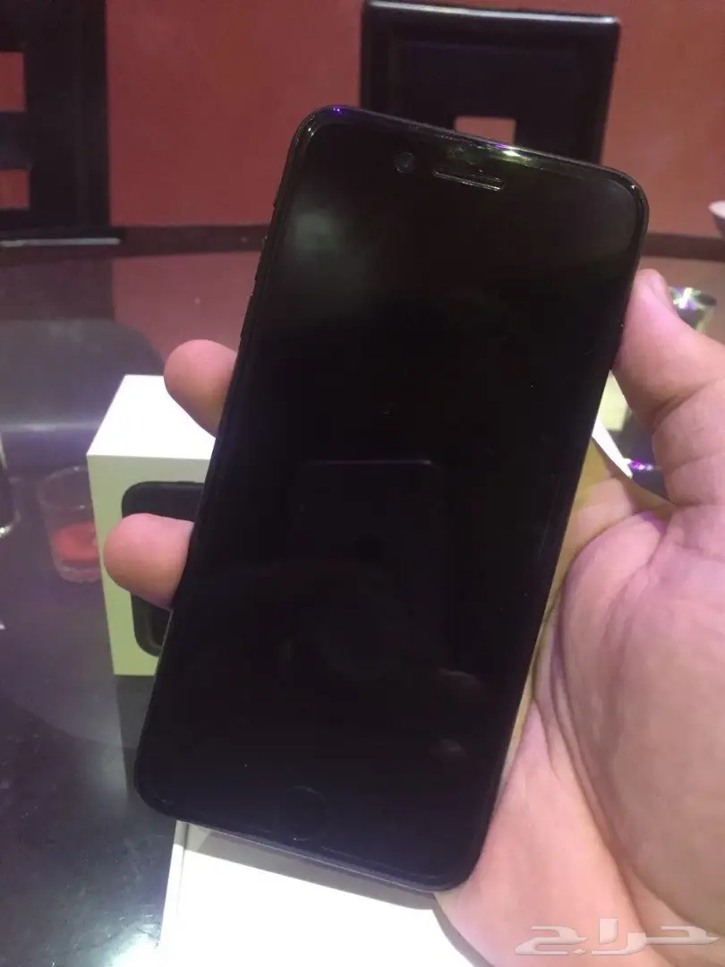 ايفون 7 بلس اسود مطفي (image 6)