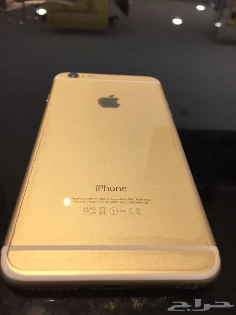 ايفون 6 بلس 128 جيجا بحالة الجديد 