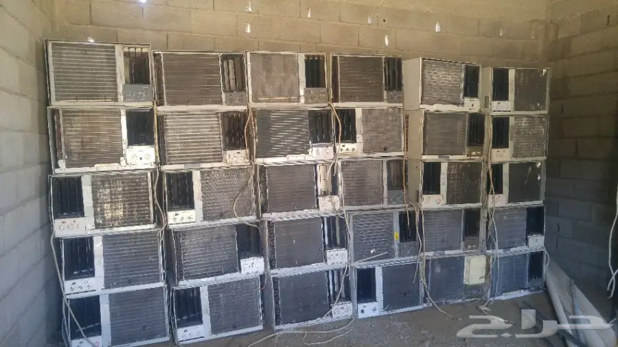 مكيفات شباك نظيفة