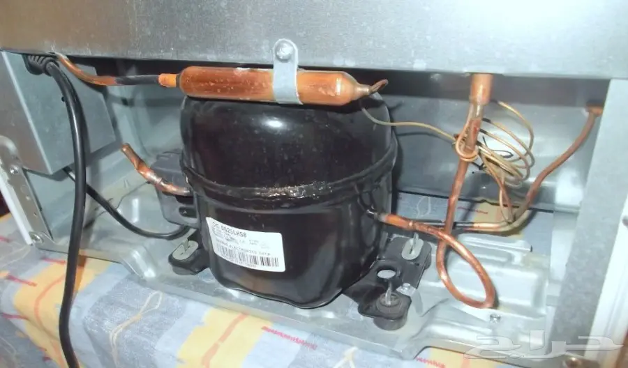 ثلاجة صغيرة دايو باب واحد شبه جديدة (image 18)