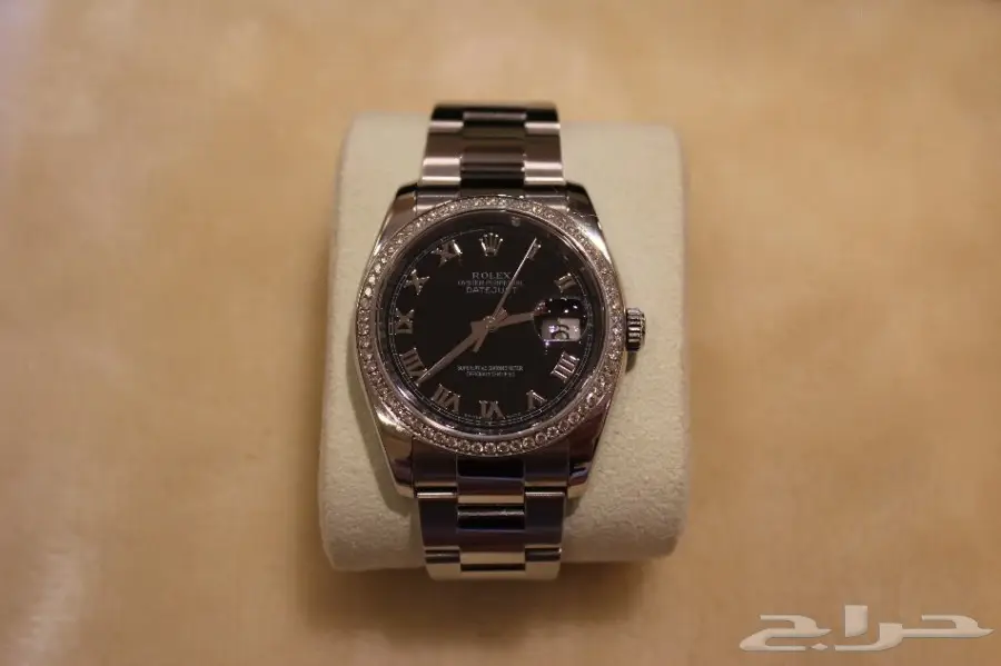 ساعة رولكس مديل جديد اصلية الماس رجال نساء (image 2)