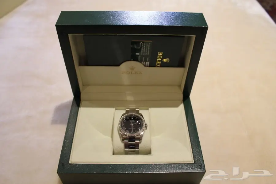 ساعة رولكس مديل جديد اصلية الماس رجال نساء (image 9)