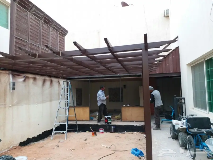 مظلات سواتر خيام ملكي وعادي 0552264772 (image 13)