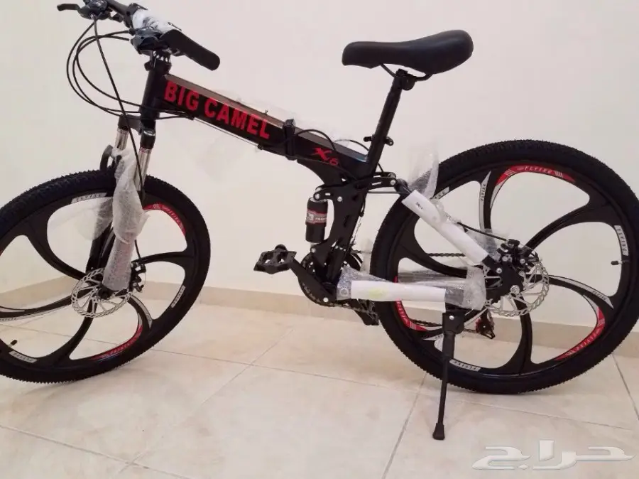 للبيع دراجه رياضيه قابله للطي 