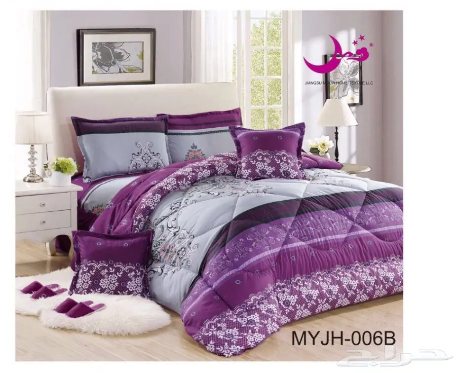 مفارش قطن رووعه نفرين  (image 3)