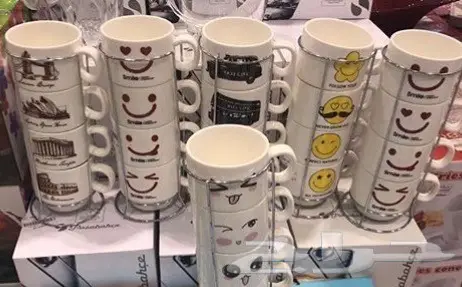 كاسات قهوه سيراميك