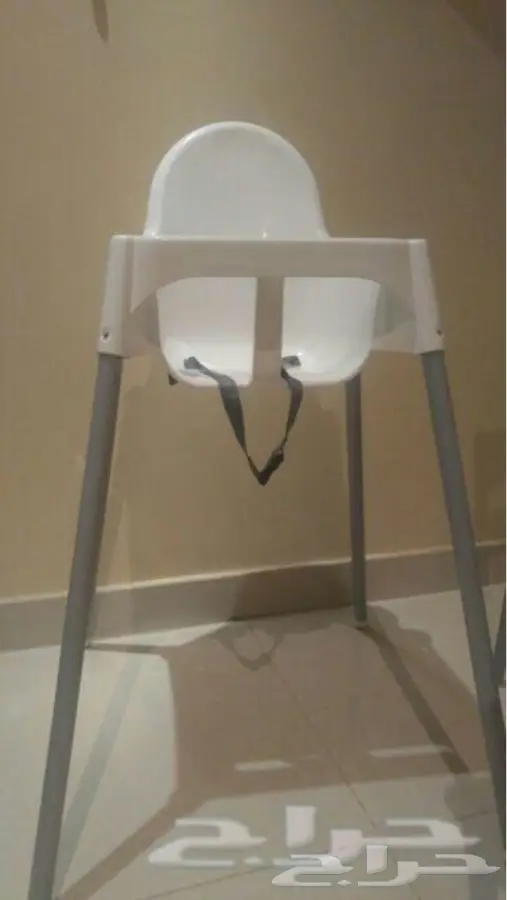 سرير اطفال وكرسي طعام ايكيا (image 3)