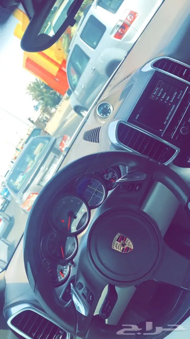 بورش كايين 2012 ابيض الحد 80 الف ريال (image 9)