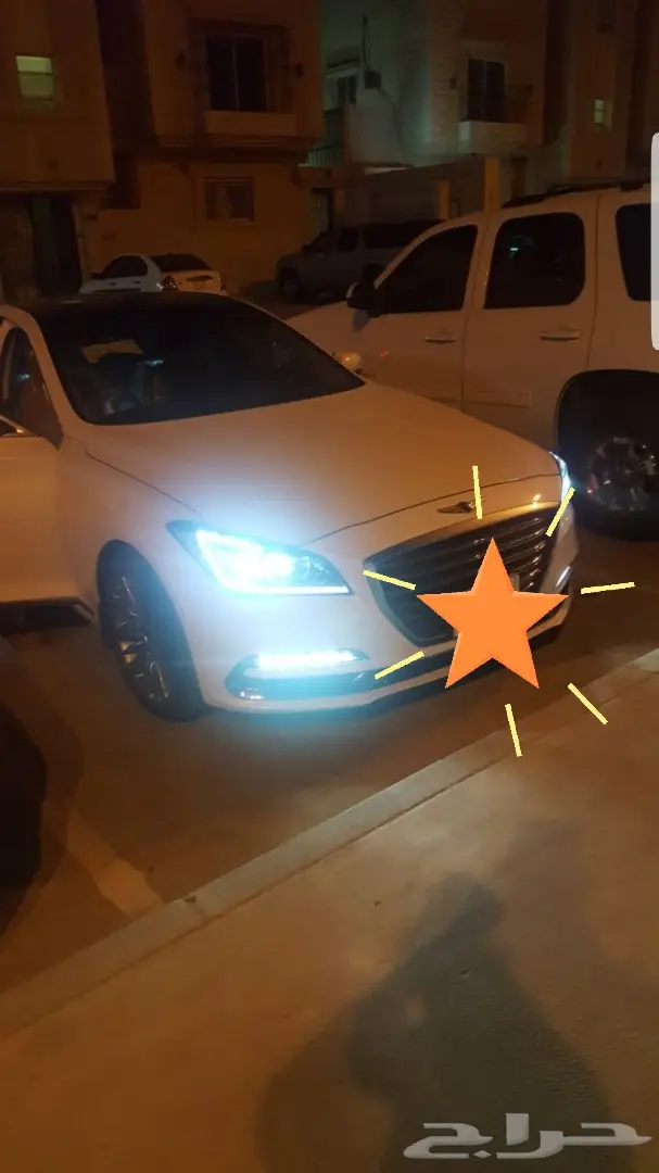 جنسس 2018 أبيض وارد الوعلان (image 1)
