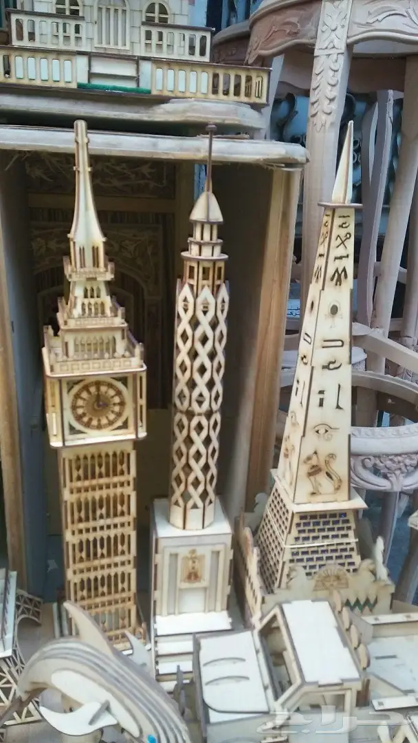 أنتيكات وتحف خشبية  (image 2)