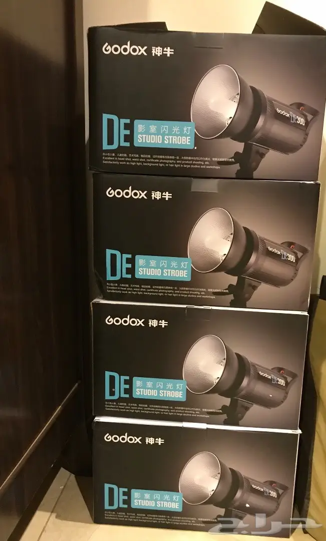 للبيع استديو تصوير فلاشات godox 300 واط  (image 6)