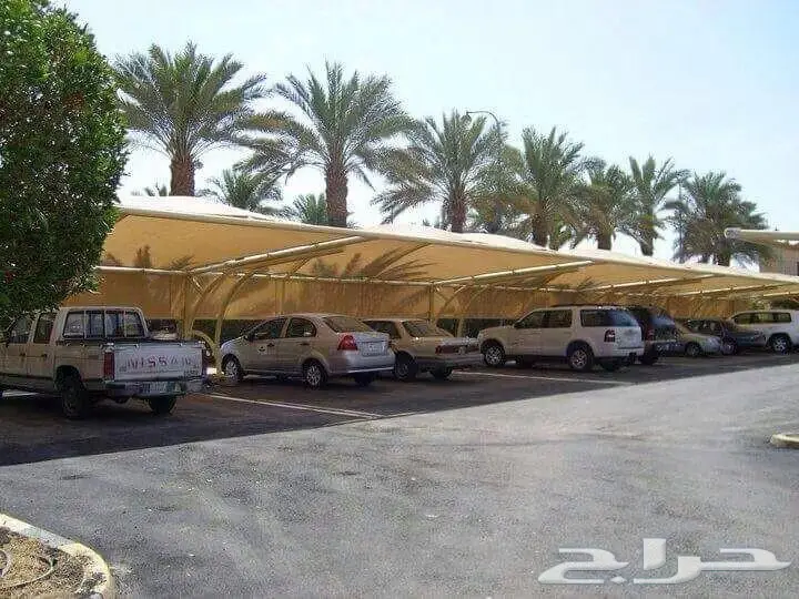 بيوت شعر- مظلات سيارات- سواتر- هناقر- قرميد   (image 54)