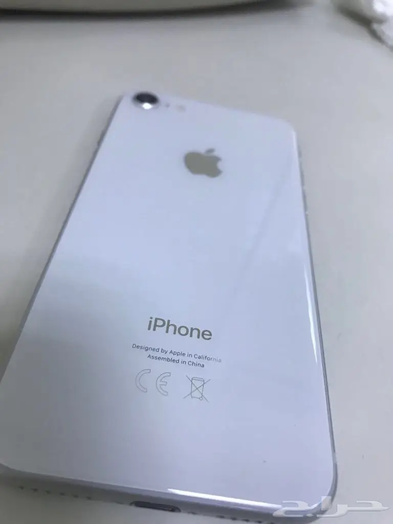 ايفون 8 أبيض 64 قيقا اخو الجديد  (image 1)